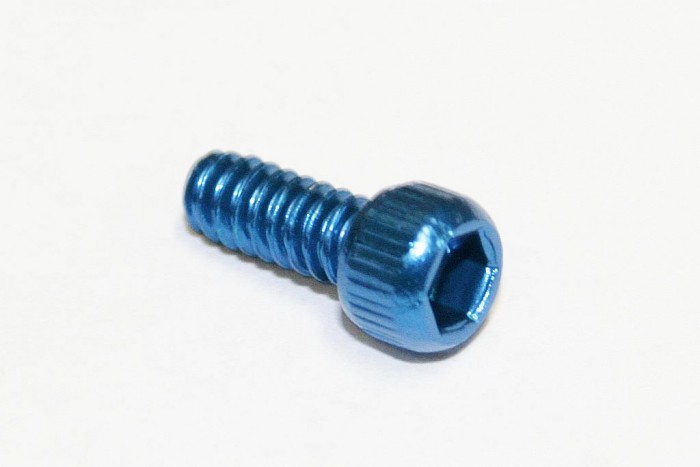 Reverse Pedal Pin Set US-Size Alu dunkel blau 