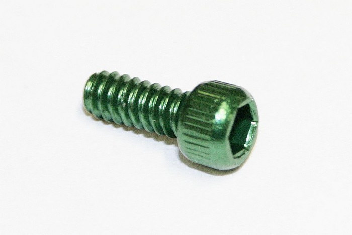 Reverse Pedal Pin Set US-Size Alu dunkel grün 
