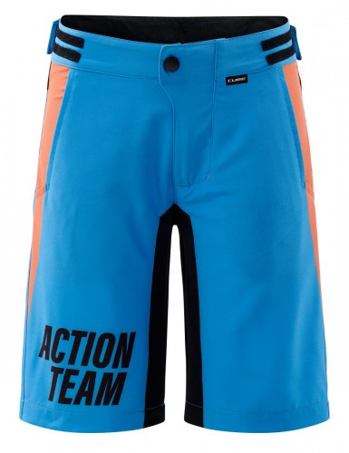 Cube X Action Team Kinder Fahrrad Short Hose kurz (Inkl. Innenhose) blau/orange 2022 