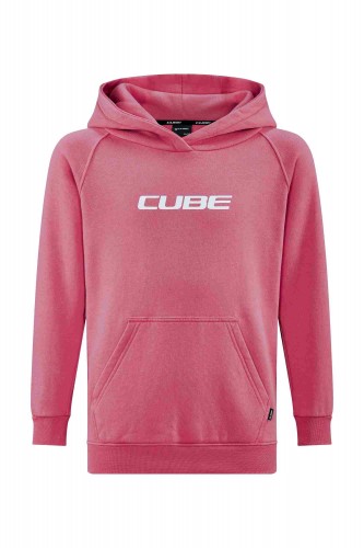 Cube Organic Rookie Kinder Freizeit Hoodie / Pullover light pink 2024 