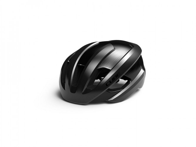 Cube Heron Rennrad Fahrrad Helm schwarz 2022 