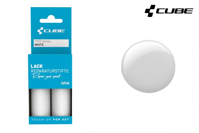 Cube Touch-Up Pen Lackreparaturstift Set white 