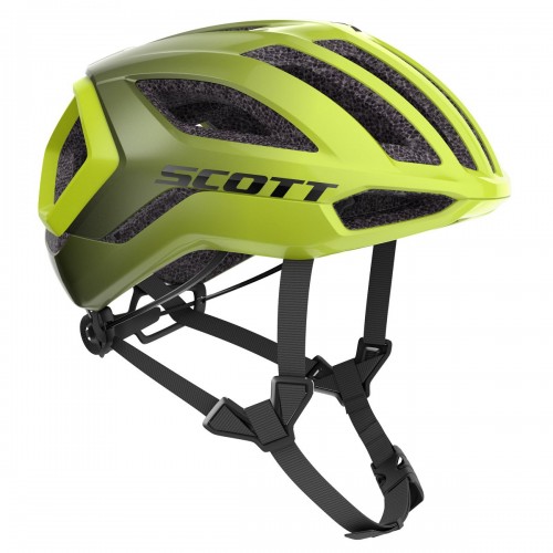 Scott Centric Plus Rennrad Fahrrad Helm gelb 2024 