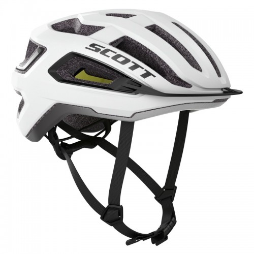 Scott Arx Plus MIPS Rennrad Fahrrad Helm weiß/schwarz 2024 
