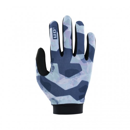 Ion Scrub Fahrrad Handschuhe lang blau/grau 2022 