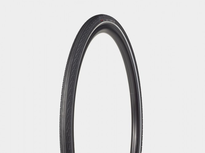 Bontrager H2 Hard-Case Lite 700x38C Reflective Trekking City Fahrrad Reifen schwarz 