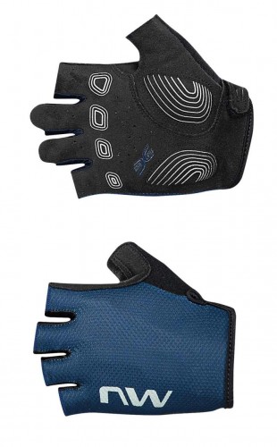 Northwave Active Fahrrad Handschuhe kurz blau/schwarz 2023 