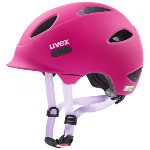 Uvex Oyo Kinder Fahrrad Helm matt pink 2024 