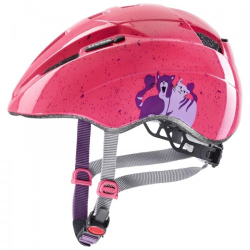 Uvex Kid 2 Cats Kinder Fahrrad Helm Gr. 46-52cm pink 2024 