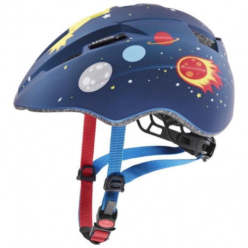Uvex Kid 2 CC Rocket Kinder Fahrrad Helm Gr. 46-52cm blau 2024 