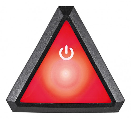 Uvex Plug-in LED Helm Blinklicht rot für Quatro/pro Helm 