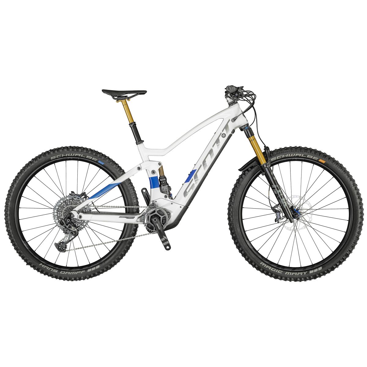 Scott Genius eRide 900 Tuned 29'' Carbon Pedelec E-Bike MTB weiß/blau ... - 280717