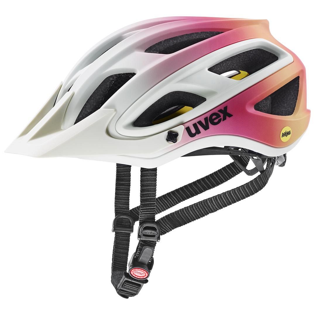 Uvex Unbound MIPS MTB Fahrrad Helm Gr. 5458cm weiß/pink